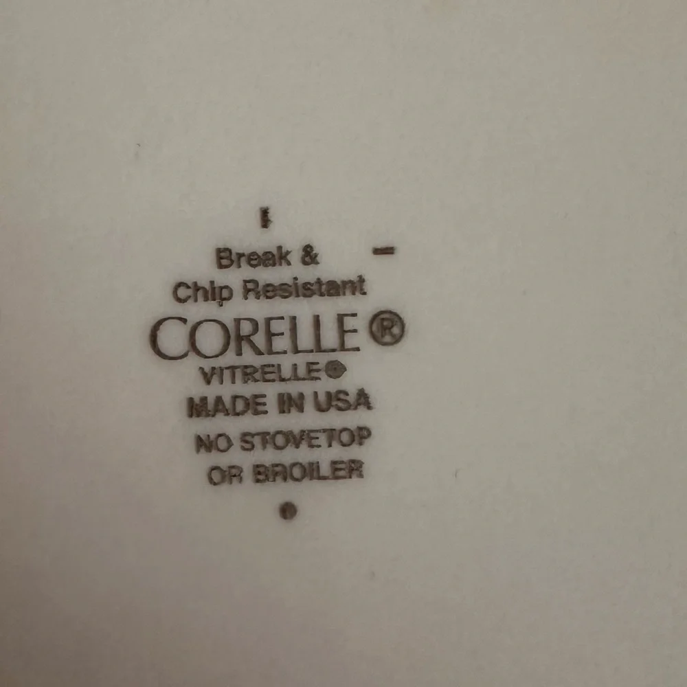 Corelle set old